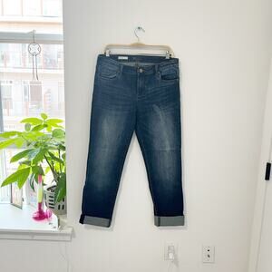 Kut From the Kloth Boyfriend Crop Jeans Size 10